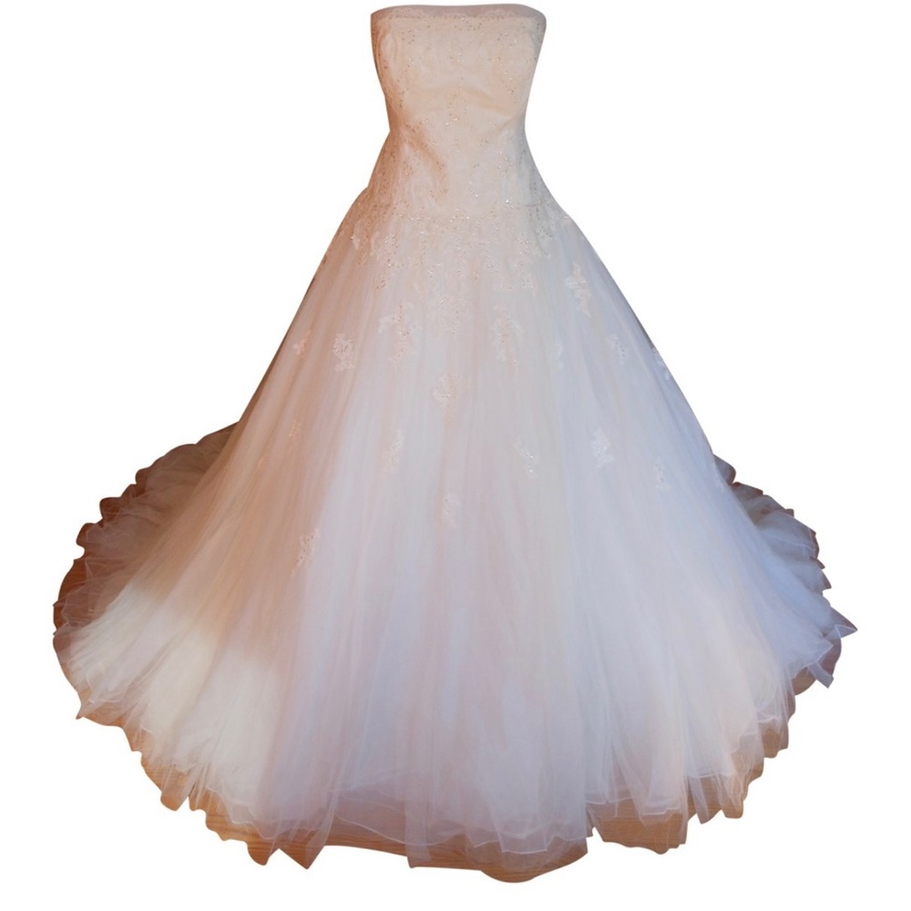 PRONOVIAS VINTAGE DRESS -WHITE ONE BY PRONOVIAS size 6